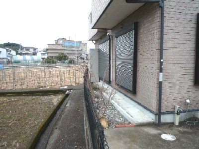朝・南側の様子