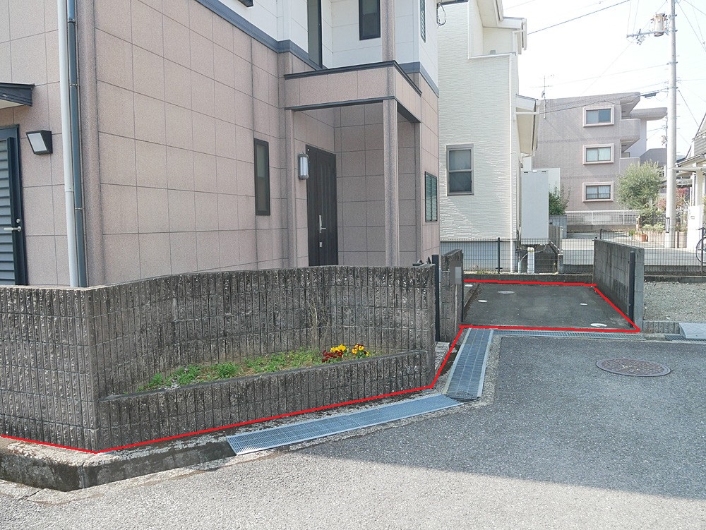 北駐車場