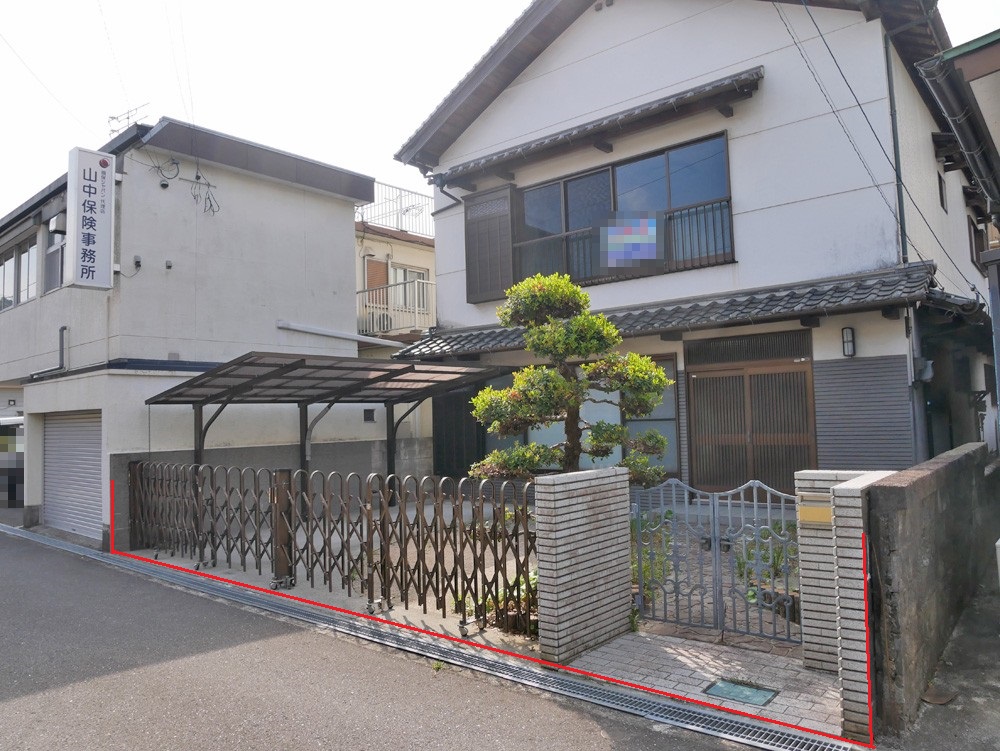 西から見る