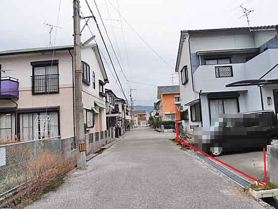 西道路1