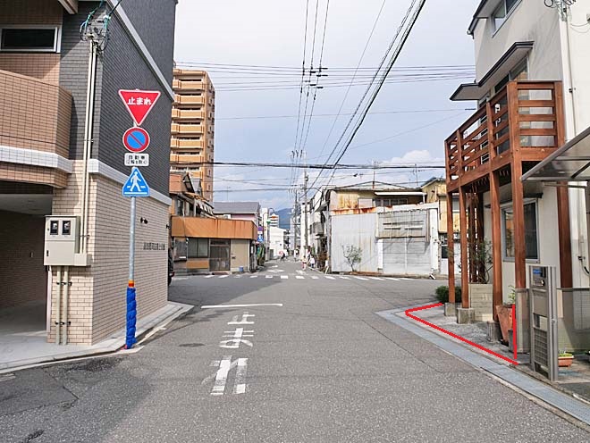 西道路1