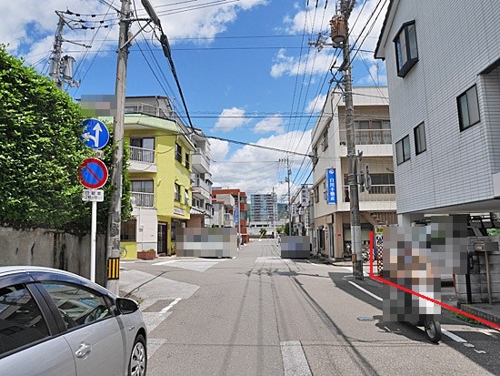 西道路1