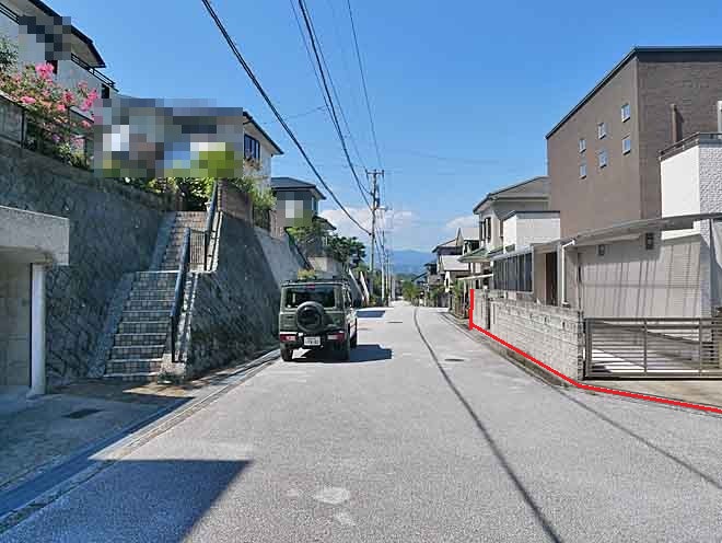 西道路1